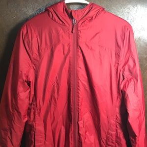 L.L. Bean coat red with hood